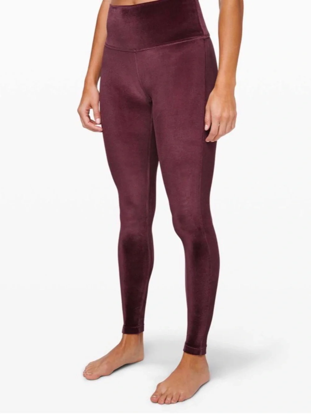 🌺LULULEMON $118 Special Edition wunder lounge High-Rise Velvet Leggings 28” 🌺